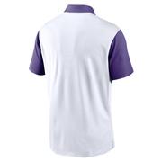 LSU Nike Campus Pattern Chest Stripe Polo